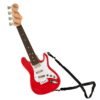 16 inch Mini Guitar Toy for Kids,Portable Electronic Red Guitar Musical Instrument Toy, Birthday Gifts for Beginner Children Toddler Boys Girls Age 3-6