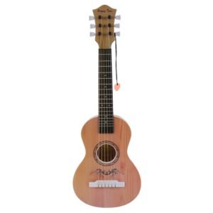 23" Acoustic Guitar, Kids 6 String Toy Guitar - Realistic Steel Strings - Beginner Practice First Musical Instrument for Children, Toddlers (Natural) 23" Acoustic Guitar, Kids 6 String Toy Guitar - Realistic Steel Strings - Beginner Practice First Musical Instrument for Children, Toddlers (Natural)