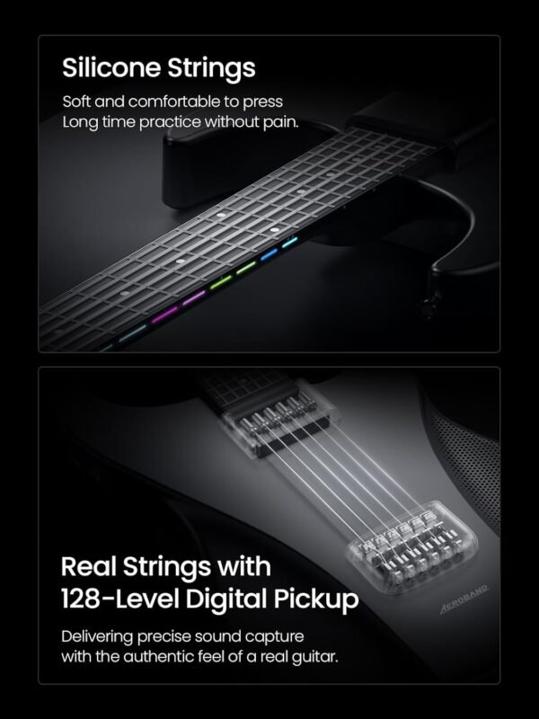 AEROBAND Smart Guitar AG01 Review Innovative Silicone Strings and Built-In MIDI Features AEROBAND Smart Guitar AG01 Review Innovative Silicone Strings and Built-In MIDI Features