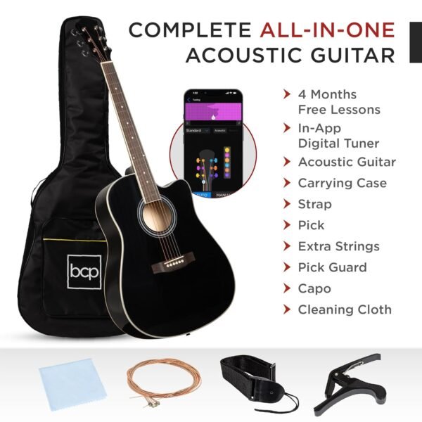 Best Choice Products Acoustic Guitar Full Size Starter Kit Review and Comparison