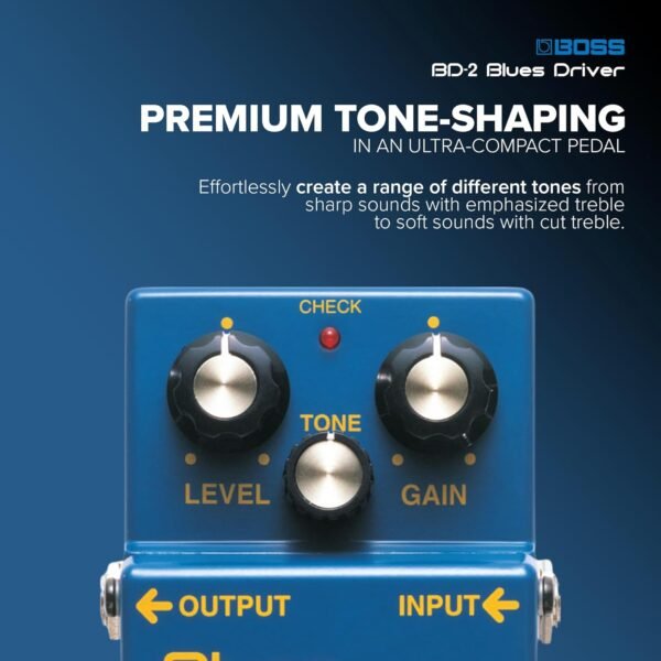 Boss BD-2 Blues Driver Guitar Effects Pedal Review Exploring Classic Tube Amp Overdrive Sound