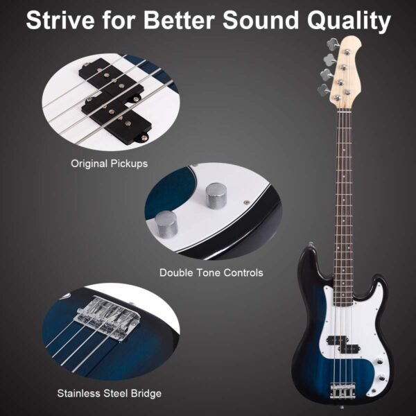 Costzon Electric Bass Guitar Review Best Starter 4 String Bass Kit Unboxed Costzon Electric Bass Guitar Review Best Starter 4 String Bass Kit Unboxed