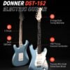 Donner DST-152 Electric Guitar Kit Review Best Beginner HSS Pickup Guitar Set Donner DST-152 Electric Guitar Kit Review Best Beginner HSS Pickup Guitar Set