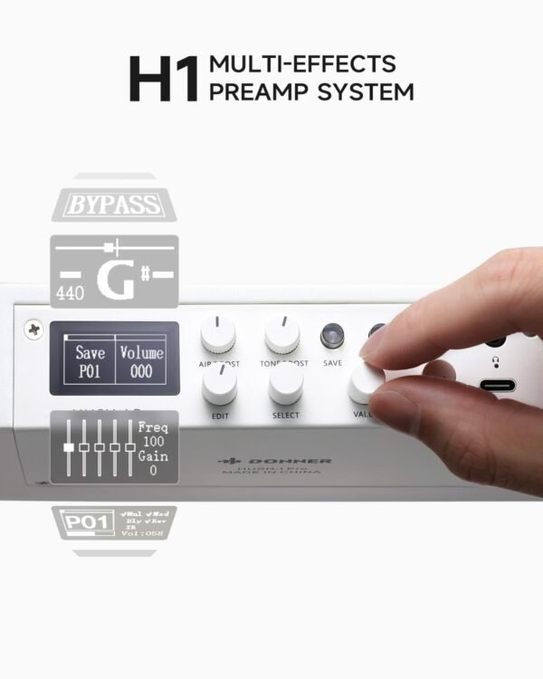 Donner HUSH I PRO Acoustic Electric Guitar Review Exploring Advanced Effects and Travel Features