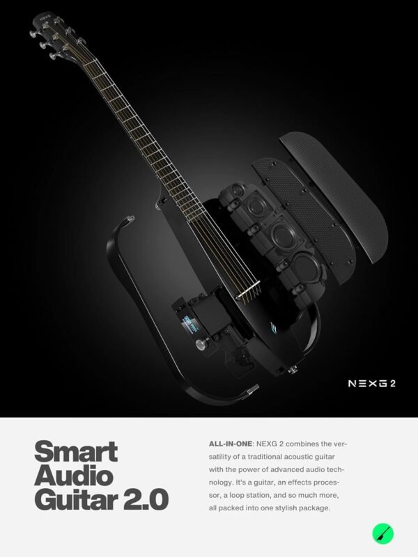 Enya NEXG 2 Acoustic-Electric Guitar Review Innovative Carbon Fiber Travel Guitar with Wireless Speaker Enya NEXG 2 Acoustic-Electric Guitar Review Innovative Carbon Fiber Travel Guitar with Wireless Speaker