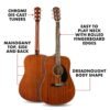 Fender CD-60S Acoustic Guitar Review Bold Dreadnought Tone and Mahogany Craftsmanship