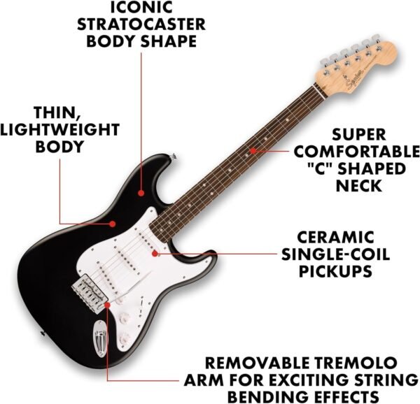 Fender Squier Debut Series Electric Guitar Kit Review Perfect for Beginners and Budding Rockstars Fender Squier Debut Series Electric Guitar Kit Review Perfect for Beginners and Budding Rockstars