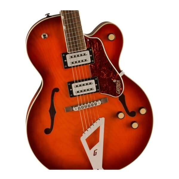 Gretsch G2420 Streamliner Hollowbody Electric Guitar Review Reveals Fireburst Tone and Playability