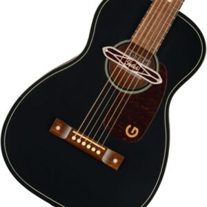 Gretsch Jim Dandy Deltoluxe Parlor Acoustic-electric Guitar - Black