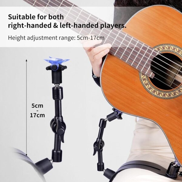 GUITTO Guitar Balance Support GGR-01 Review Ergonomic Footstool for Acoustic and Classical Guitars