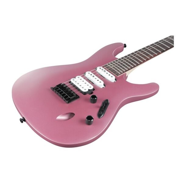 Ibanez Standard S561 Solid Body Electric Guitar Review Pink Gold Metallic Matte Features