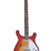 IYV 6 String IYV-IRK-300 Semi Hollow Electric Guitar 3T Sunburst, Right, (IRK-300)