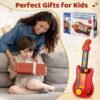 Kids Electric Guitar 2 in 1 Musical Instruments TWFRIC Review for Toddlers Fun Learning Kids Electric Guitar 2 in 1 Musical Instruments TWFRIC Review for Toddlers Fun Learning