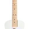 Loog Pro VI Acoustic kids real guitar for Beginners Compact size Ages 9+ Learning app and Lessons included White
