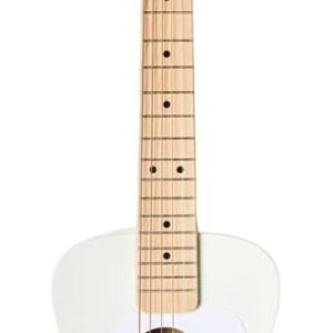 Loog Pro VI Acoustic kids real guitar for Beginners Compact size Ages 9+ Learning app and Lessons included White Loog Pro VI Acoustic kids real guitar for Beginners Compact size Ages 9+ Learning app and Lessons included White