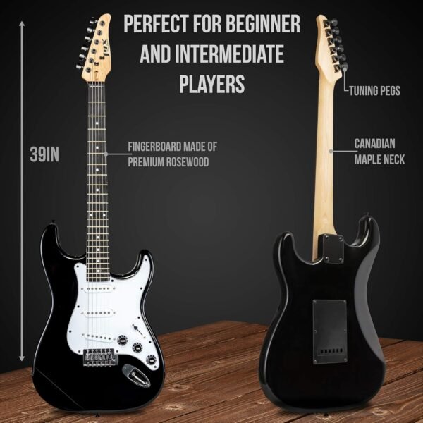 LyxPro 39 Inch Electric Guitar Beginner Kit Review Complete Starter Package Included