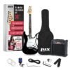 LyxPro Electric Guitar 39" inch Complete Beginner Starter kit Full Size with 20w Amp, Package Includes All Accessories, Digital Tuner, Strings, Picks, Tremolo Bar, Shoulder...