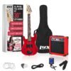 LyxPro Left Hand 30 Inch Electric Guitar Kit for Lefty Kids 3/4 Size Beginner’s Guitar, Amp, Six Strings, Two Picks, Shoulder Strap, Digital Clip On Tuner, Guitar Cable and Soft... LyxPro Left Hand 30 Inch Electric Guitar Kit for Lefty Kids 3/4 Size Beginner’s Guitar, Amp, Six Strings, Two Picks, Shoulder Strap, Digital Clip On Tuner, Guitar Cable and Soft...
