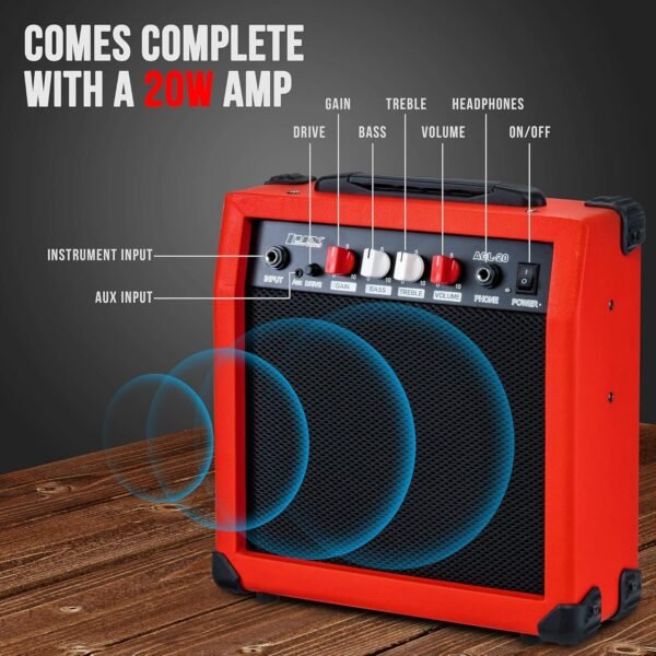 LyxPro Left Handed 30 Inch Electric Guitar Kit Review for Beginner Kids LyxPro Left Handed 30 Inch Electric Guitar Kit Review for Beginner Kids