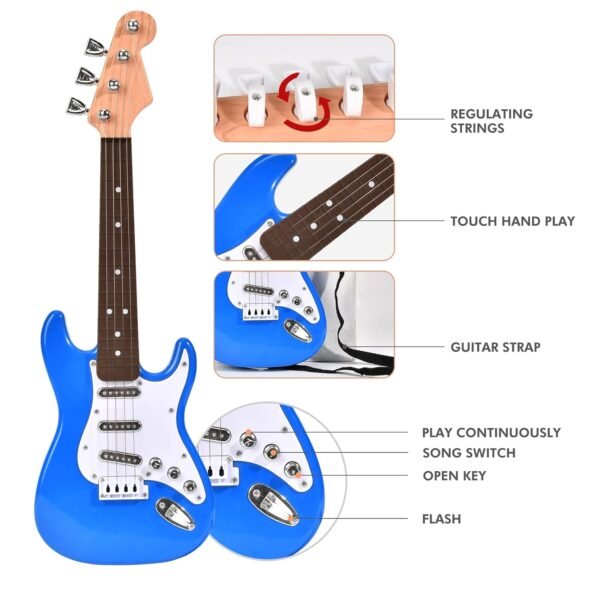 Mini Guitar Toy Review Portable Electronic Chenghai Kids Musical Instrument Gift