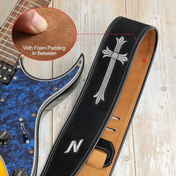 Nefelibata Guitar Strap Review Double Layer Leather Comfort and Durability Tested Nefelibata Guitar Strap Review Double Layer Leather Comfort and Durability Tested