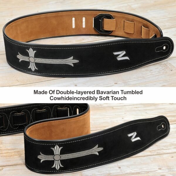 Nefelibata Guitar Strap Review Double Layer Leather Comfort and Durability Tested Nefelibata Guitar Strap Review Double Layer Leather Comfort and Durability Tested