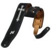 Nefelibata Guitar Strap with Crucifixion Embroidery, 2.7" Wide Double Layer Bavarian Tumbled Cowhide Guitar Strap with Foam Padding for Kids, Male and Female, Acoustic, Bass and... Nefelibata Guitar Strap with Crucifixion Embroidery, 2.7" Wide Double Layer Bavarian Tumbled Cowhide Guitar Strap with Foam Padding for Kids, Male and Female, Acoustic, Bass and...