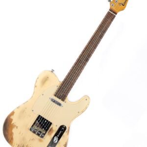 Relic Electric Guitar,ELM Body and Maple Neck,Bone Nut,6-String Relic Guitar,Professional/Full Size/Electric Guitars for Adults.