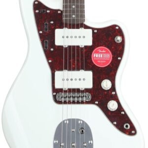 Squier Classic Vibe 60s Jazzmaster Electric Guitar, with 2-Year Warranty, Olympic White, Laurel Fingerboard