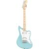 Squier Mini Jazzmaster Electric Guitar Review Fender Daphne Blue Maple Fingerboard Insights Squier Mini Jazzmaster Electric Guitar Review Fender Daphne Blue Maple Fingerboard Insights