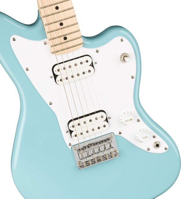 Squier Mini Jazzmaster Electric Guitar Review Fender Daphne Blue Maple Fingerboard Insights Squier Mini Jazzmaster Electric Guitar Review Fender Daphne Blue Maple Fingerboard Insights
