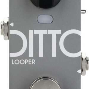 TC Electronic DITTO 2 LOOPER Guitar Looper Pedal for Live Performances TC Electronic DITTO 2 LOOPER Guitar Looper Pedal for Live Performances