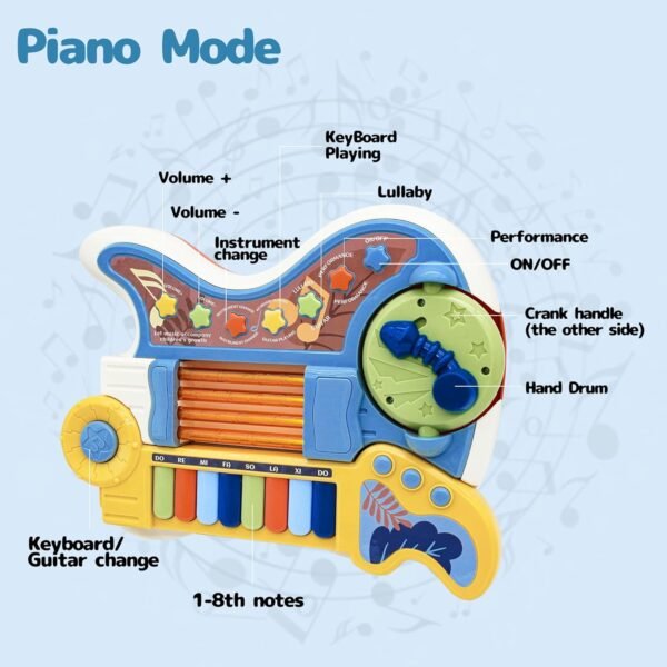 Toddlers Guitar and Piano Cozybuy 65171Y Review Exploring Music and Fun Features Toddlers Guitar and Piano Cozybuy 65171Y Review Exploring Music and Fun Features