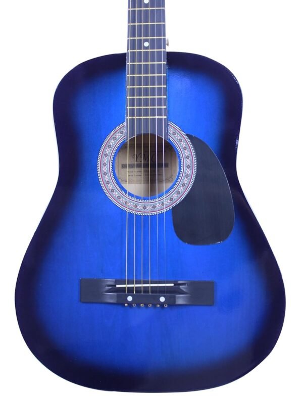 YMC 38 Inch Acoustic Guitar Beginner Kit Review Complete Starter Package Blue
