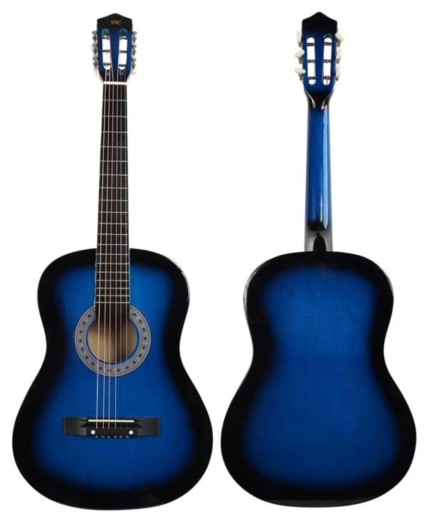 YMC 38 Inch Acoustic Guitar Beginner Kit Review Complete Starter Package Blue